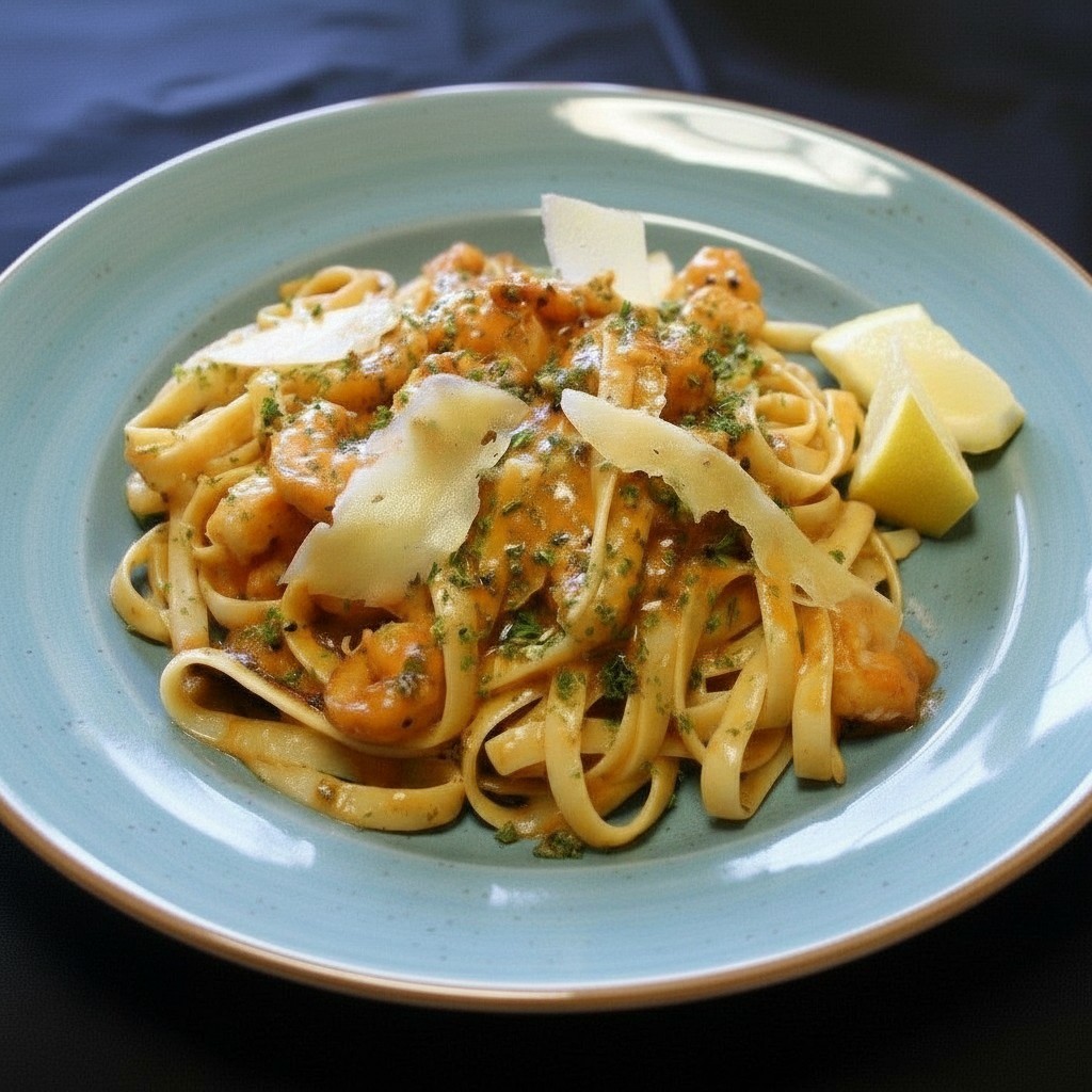 Pescatori seafood tagliatelle at La Capannina